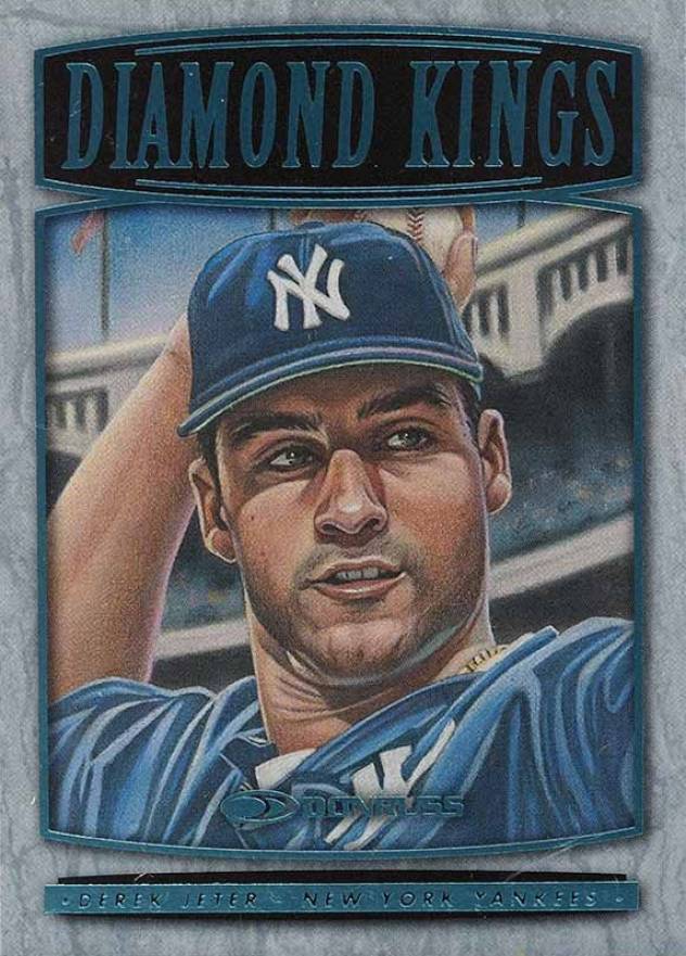 2001 Donruss 1999 Retro Diamond Kings Derek Jeter #5 Baseball Card