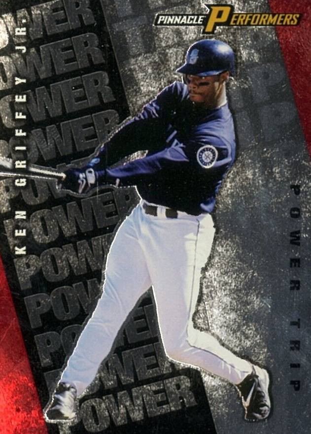 1998 Pinnacle Performers Power Trip Ken Griffey Jr. #8 Baseball Card