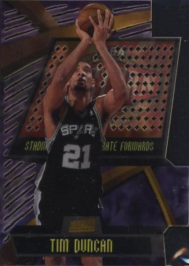 1998 Stadium Club Triumvirate  Tim Duncan #T11A Basketball Card