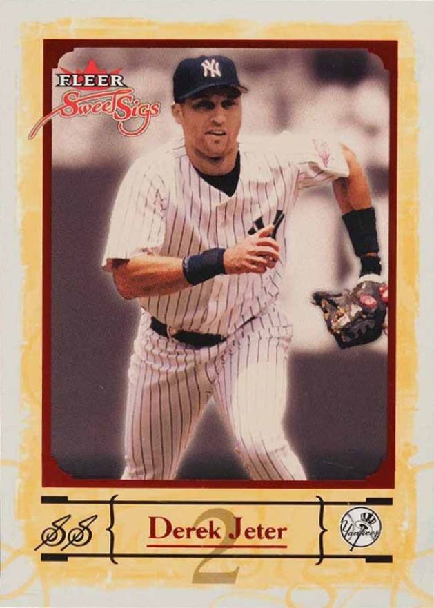 2004 Fleer Sweet Sigs Derek Jeter #41 Baseball Card