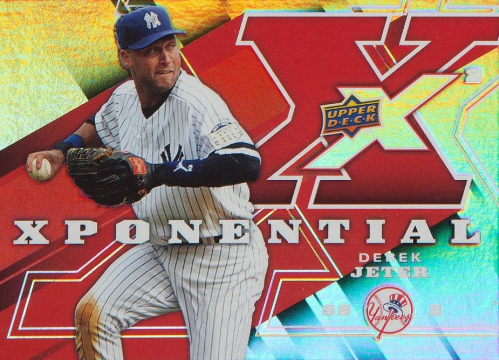 2008 Upper Deck X Xponential 2 Derek Jeter #X2-DJ Baseball Card