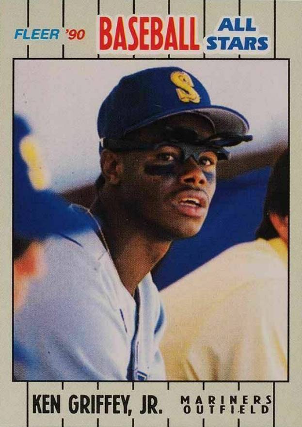 1990 Fleer Baseball All-Stars Ken Griffey Jr. #14 Baseball Card