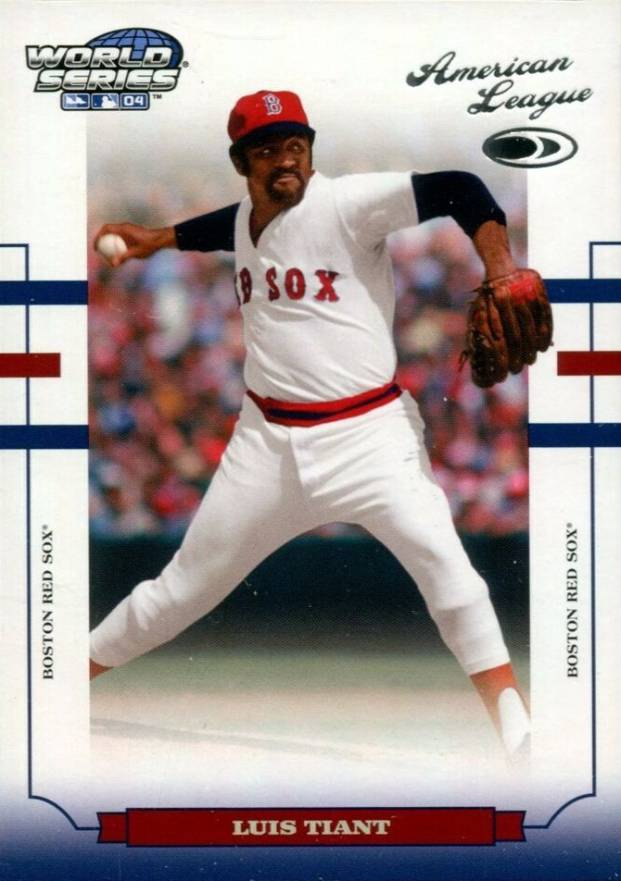 2004 Donruss World Series Luis Tiant #WS-30 Baseball Card