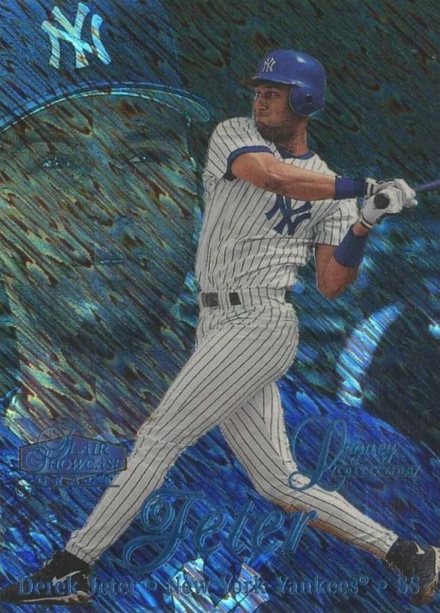 1998 Flair Showcase Legacy Collection Derek Jeter #14 Baseball Card