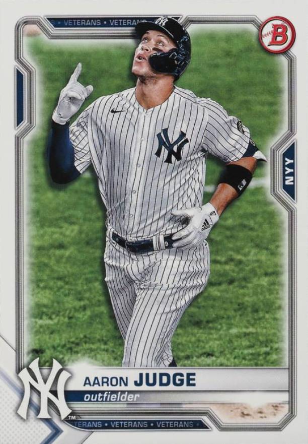 2021 Bowman Aaron Judge #74 Baseball Card