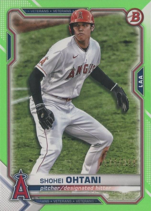 2021 Bowman Shohei Ohtani #85 Baseball Card