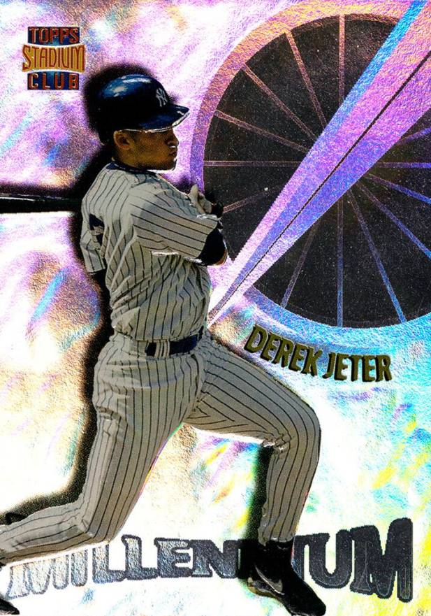 1997 Stadium Club Millenium Derek Jeter #M1 Baseball Card