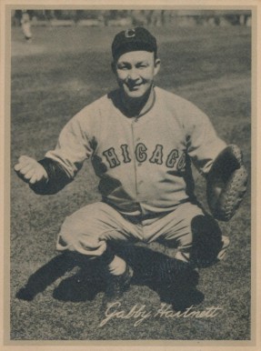 1936 Glossy Finish & Leather Gabby Hartnett # Baseball Card