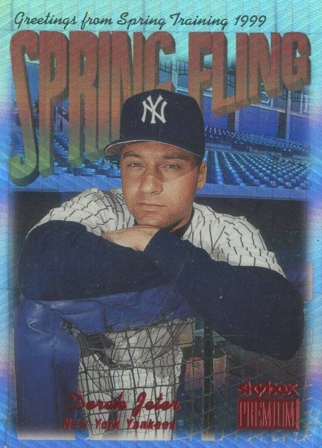 1999 Skybox Premium  Derek Jeter #276 Baseball Card