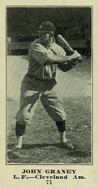 1916 Sporting News & Blank John Graney #71 Baseball Card