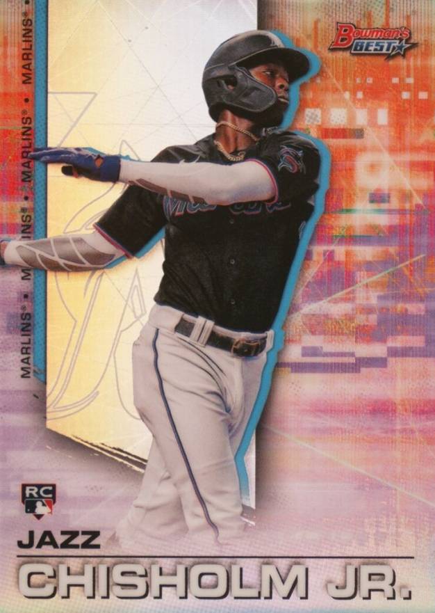 2021 Bowman's Best Jazz Chisholm Jr. #26 Baseball Card