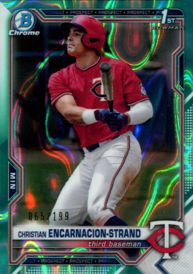 2021 Bowman Draft Christian Encarnacion-Strand #BDC9 Baseball Card