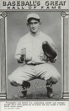 1948 Baseball's Great Hall of Fame Exhibits Mickey Cochrane # Baseball Card