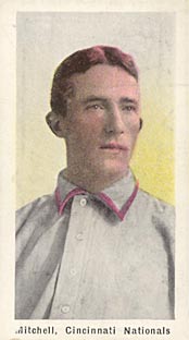 1910 Sporting Life Mitchell, Cincinnati Nationals # Baseball Card