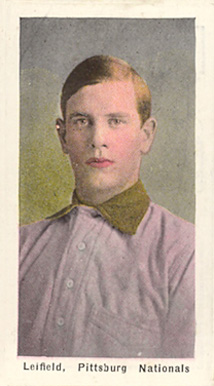 1910 Sporting Life Leifield, Pittsburg Nationals # Baseball Card