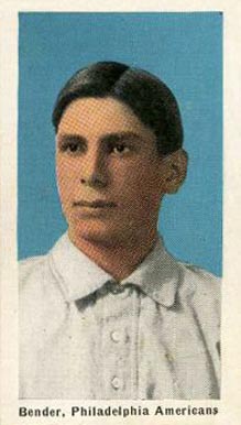 1910 Sporting Life Bender, Philadelphia Americans # Baseball Card