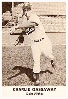 1949 Remar Bread Oakland Oaks Charlie Gassaway # Baseball Card