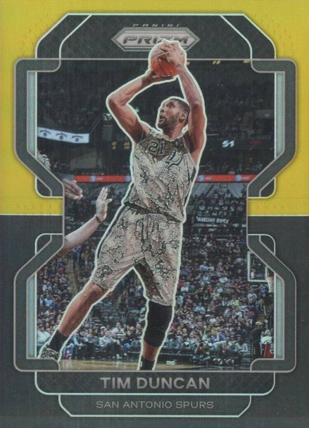 2021 Panini Prizm Tim Duncan #268 Basketball Card