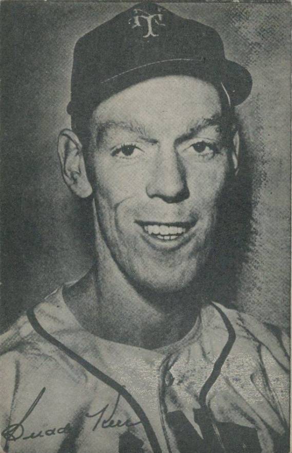 1947 Bond Bread Exhibit Buddy Kerr # Baseball Card