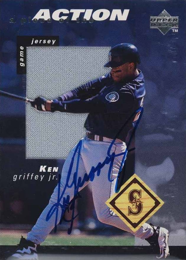 1998 Upper Deck Piece of Action 3  Ken Griffey Jr. #KGS Baseball Card