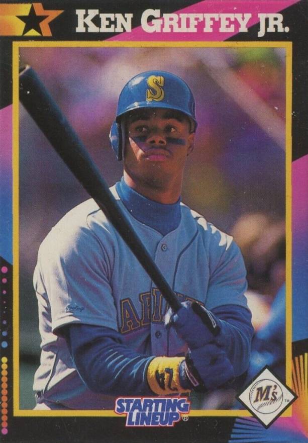 1992 Kenner Starting Lineup Ken Griffey Jr. # Baseball Card