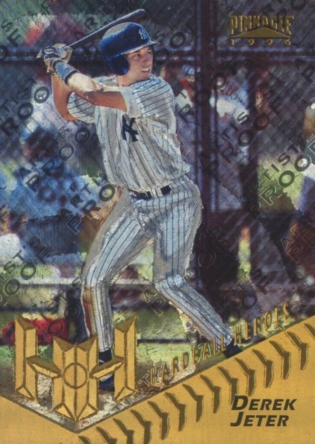 1996 Pinnacle Starburst Derek Jeter #179 Baseball Card