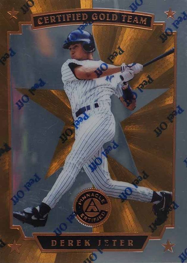 1997 Pinnacle Certified Team Derek Jeter #3 Baseball Card