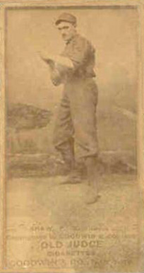 1887 Old Judge Shaw, P., Baltimores #413-5a Baseball Card