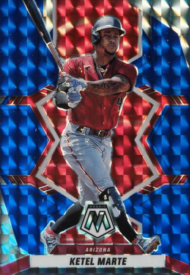 2022 Panini Mosaic Ketel Marte #11 Baseball Card