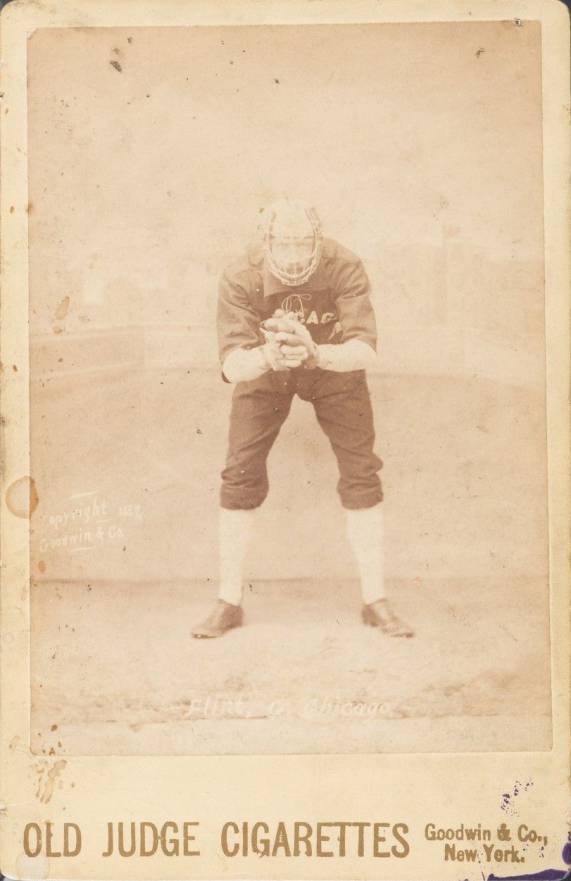 1888 Old Judge Cabinets Silver Flint #163-5 Baseball Card