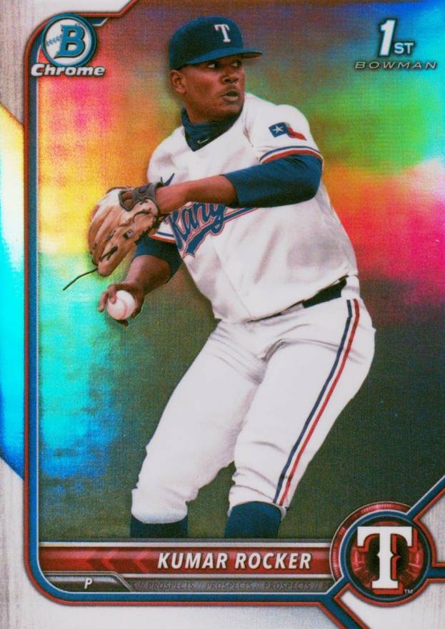 2022 Bowman Draft Kumar Rocker #BDC164 Baseball Card