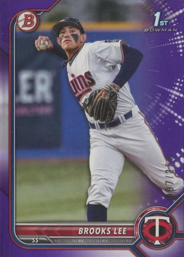 2022 Bowman Draft Brooks Lee #BD153 Baseball Card