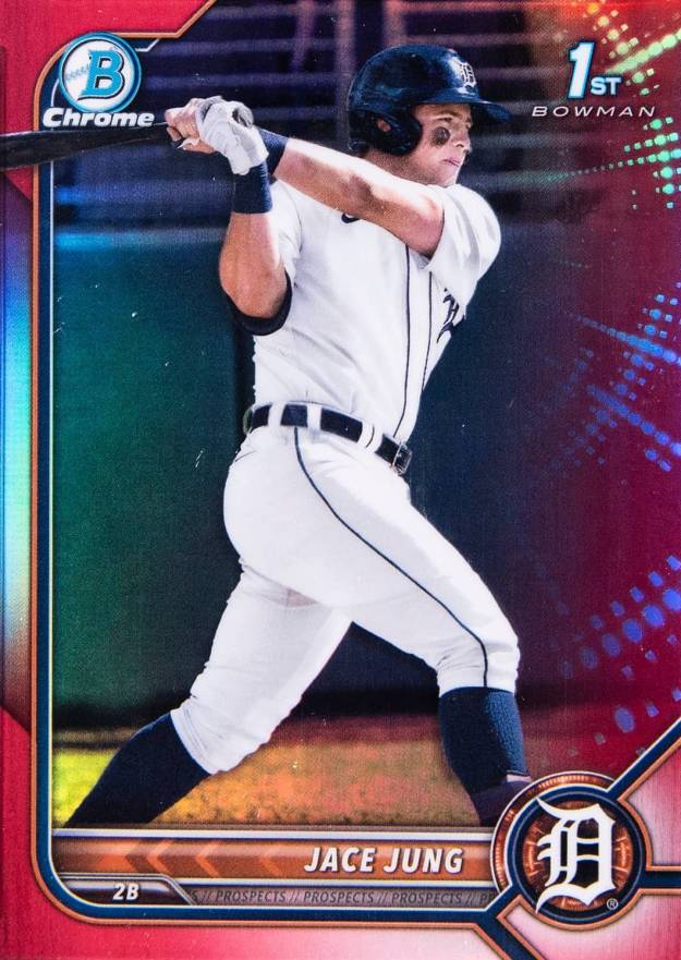 2022 Bowman Draft Jace Jung #BDC15 Baseball Card