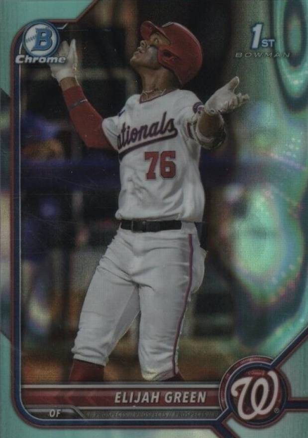 2022 Bowman Draft Elijah Green #BDC23 Baseball Card