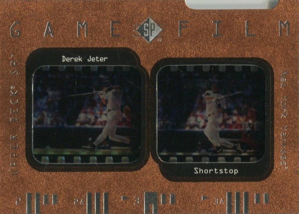 1997 SP Game Film Derek Jeter #GF6 Baseball Card