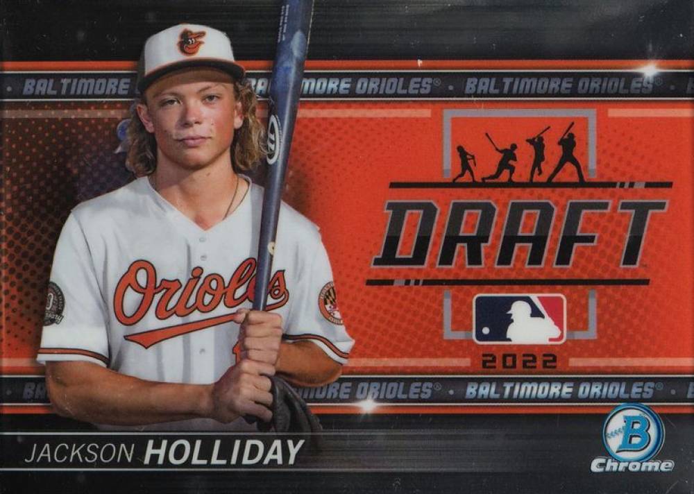 2022 Bowman Draft Bowman Draft Night Jackson Holliday #BDN9 Baseball Card