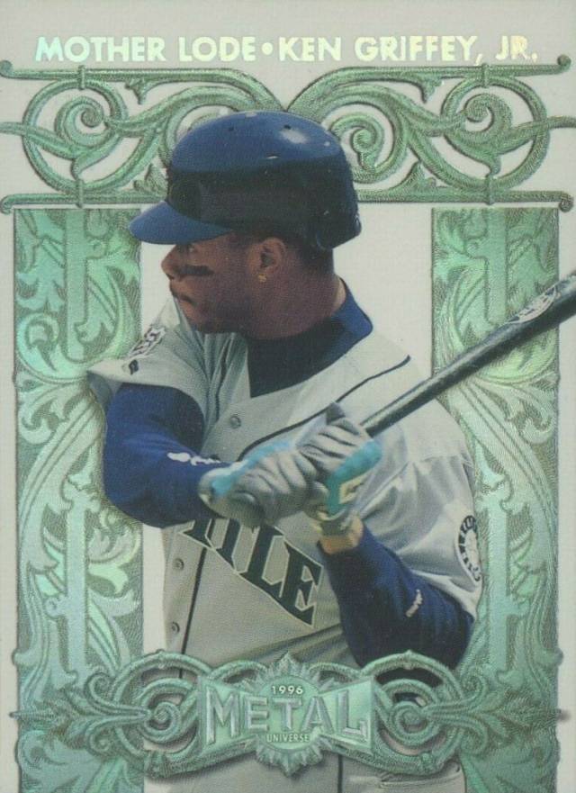 1996 Metal Universe Mother Lode Ken Griffey Jr. #3 Baseball Card