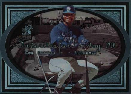 1999 Skybox E-X Century Favorites for Fenway Ken Griffey Jr. #4 Baseball Card