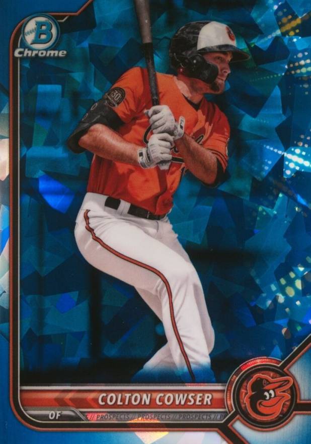 2022 Bowman Chrome Sapphire Edition Prospects Colton Cowser #BCP236 Baseball Card