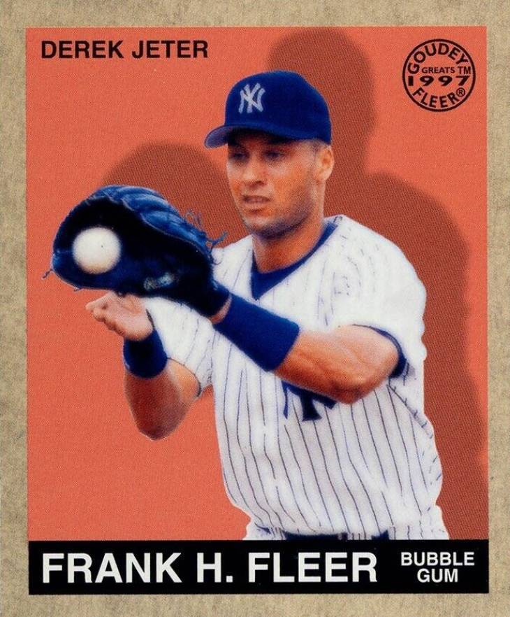 1997 Fleer Goudey Greats Derek Jeter #4 Baseball Card