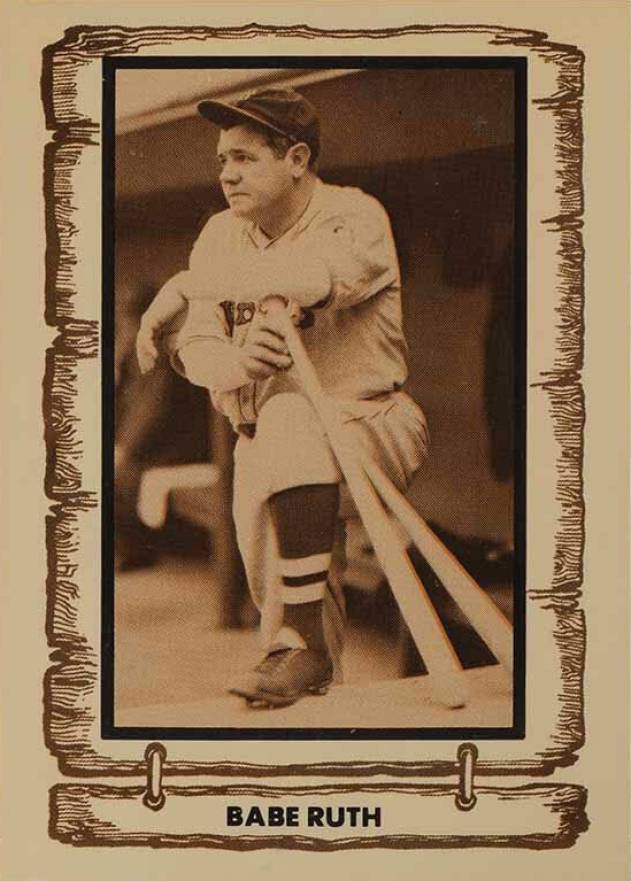 1980 Pacific Legends Babe Ruth #1 Baseball Card