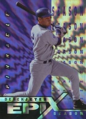 1998 Pinnacle Epix  Derek Jeter #E8 Baseball Card