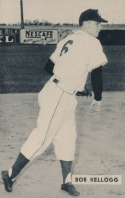 1952 Globe Printing Colorado Springs Sky Sox Bob Kellogg # Baseball Card