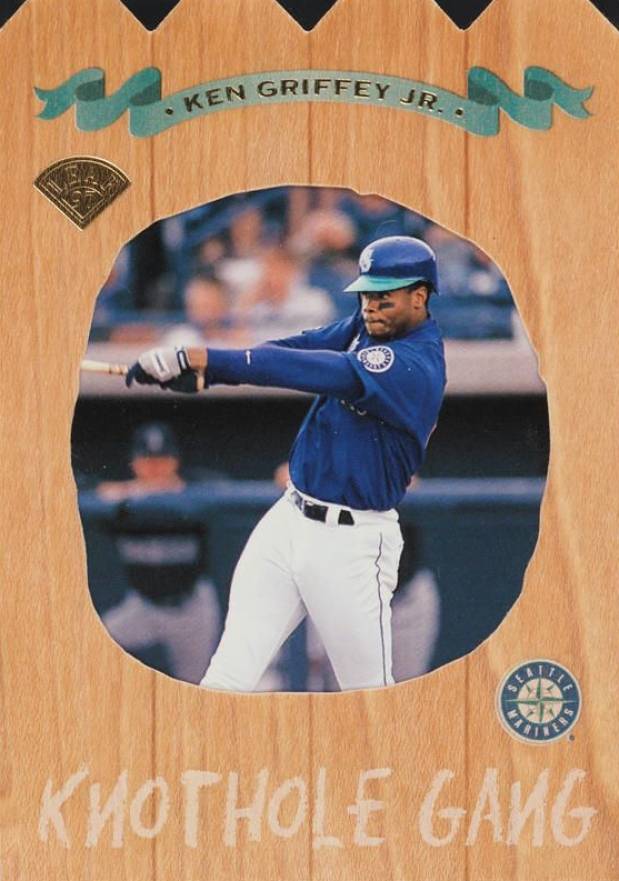 1997 Leaf Knot-Hole Gang Ken Griffey Jr. #2 Baseball Card