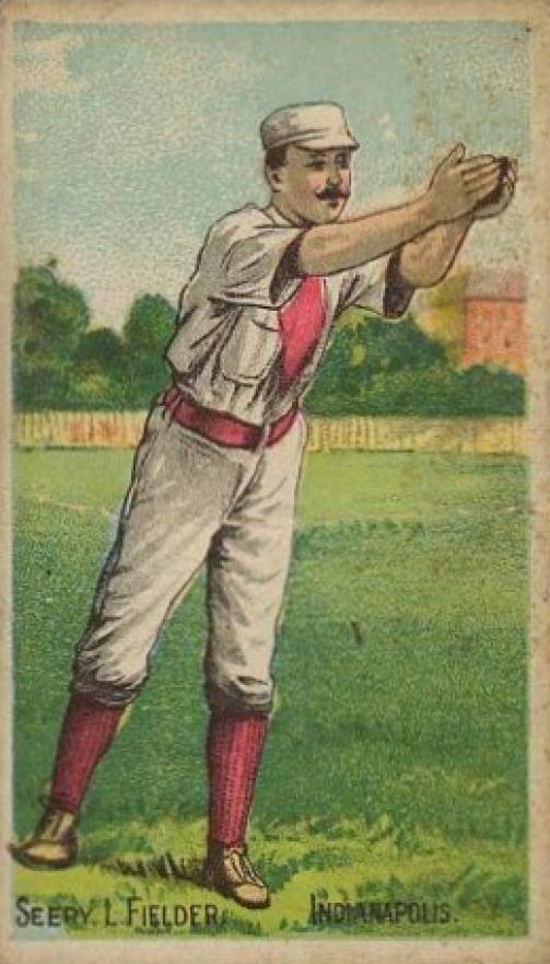 1887 Buchner Gold Coin Emmett Seery # Baseball Card