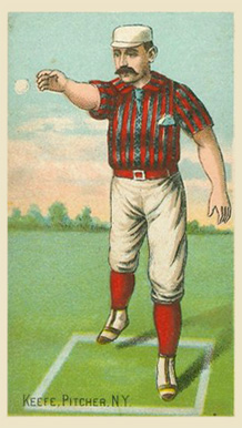 1887 Buchner Gold Coin Tim Keefe # Baseball Card