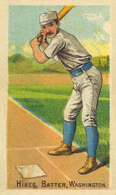 1887 Buchner Gold Coin Paul Hines # Baseball Card