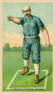 1887 Buchner Gold Coin John Clarkson # Baseball Card