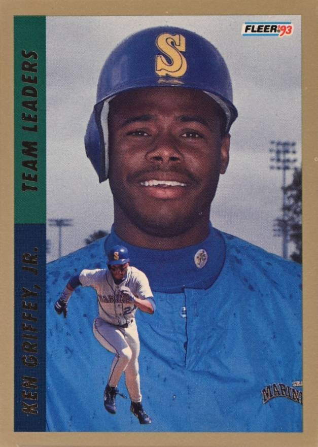 1993 Fleer Team Leaders Ken Griffey Jr. #10 Baseball Card