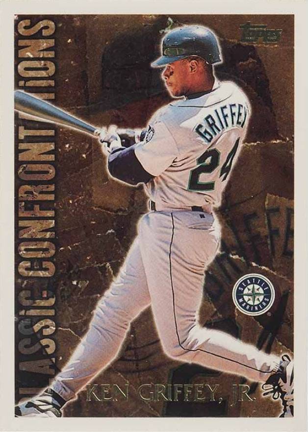 1996 Topps Classic Confrontations Ken Griffey Jr. #CC1 Baseball Card